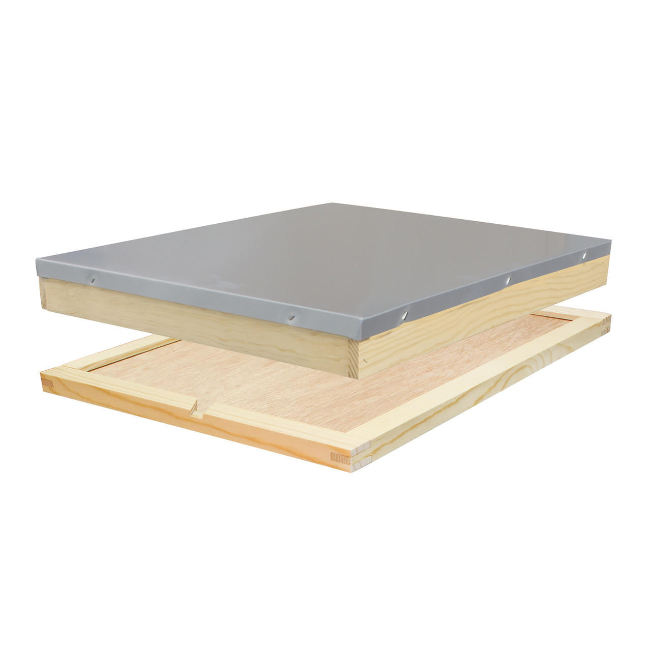 10 Frame Assembled Telescoping Cover With Inner (Unpainted)