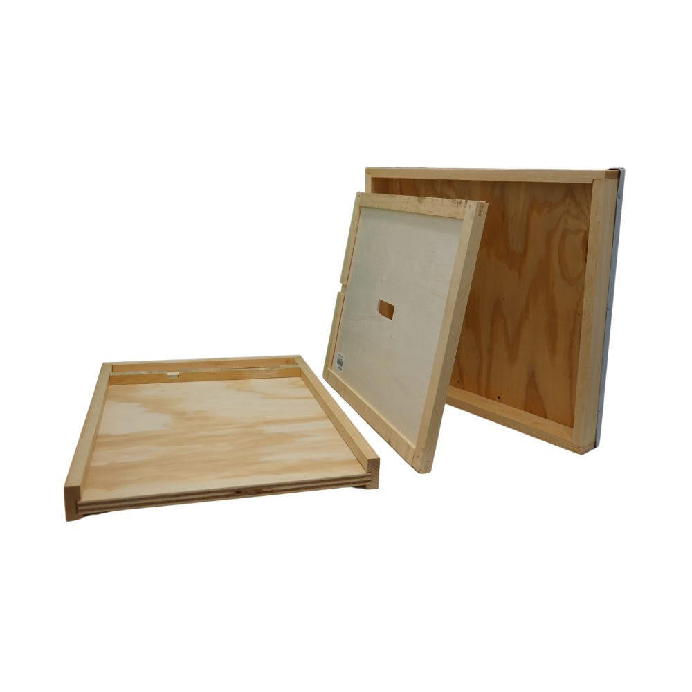 10 Frame Top Cover, Inner Cover, Bottom Board Kit