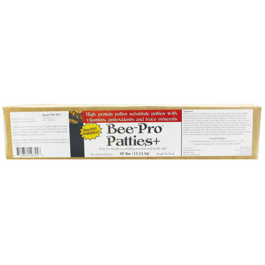 Bee-Pro Patties w/ Pro Health, 40 lb