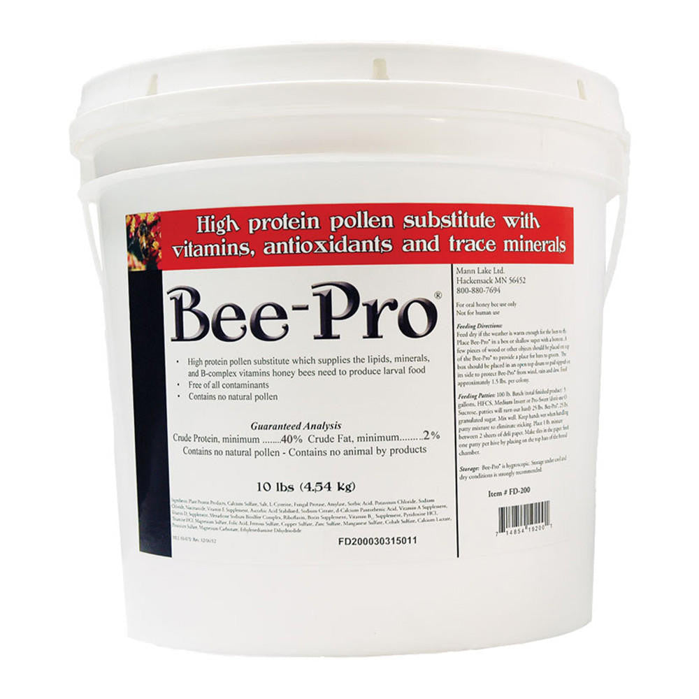 Bee-Pro Pollen Substitute, 10 lb Pail