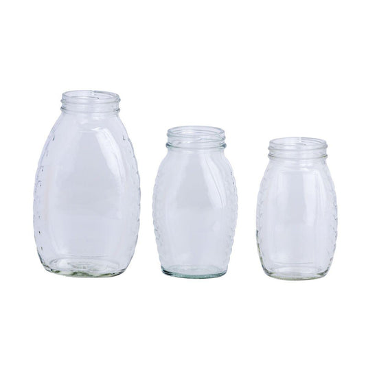 Glass Honey Containers (various sizes)