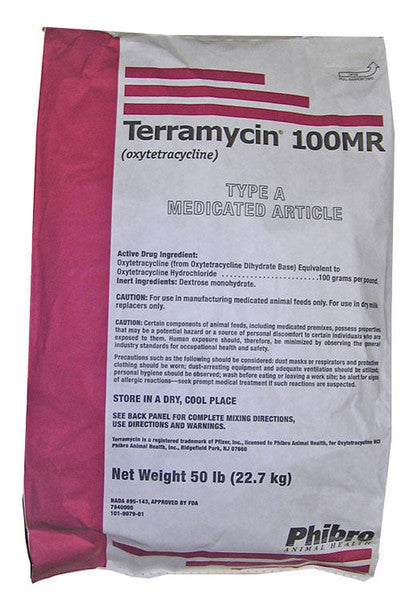 Terramycin 100MR, 50 lb Bag